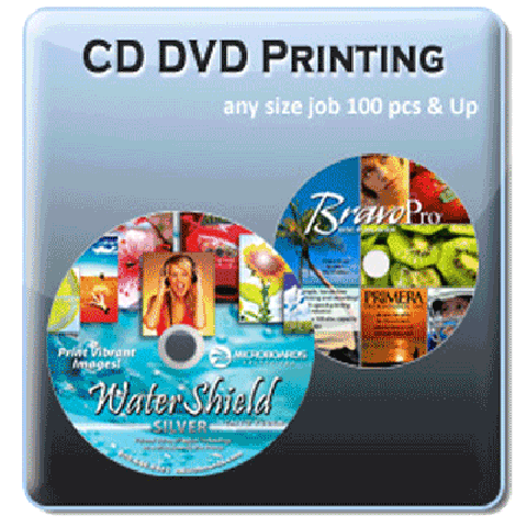 CD and DVD Disc Printing